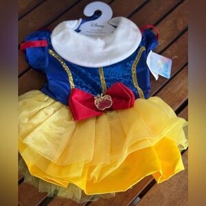 Disney Snow White Dog Costume Dress Princess Pet Costume NWT